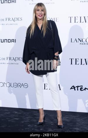 Raquel Merono attends to Telva 'La moda en la calle by Silestone' in