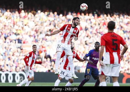 Athletic Club midfielder Raul Garcia (22) during the match FC Barcelona against Athletic Club, for the round 7 of the Liga Santander, played at Camp Nou on 29th September 2018 in Barcelona, Spain. (Photo by Mikel Trigueros/Urbanandsport/NurPhoto) Stock Photo
