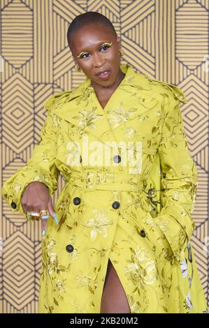 London, UK . 3 November, 2022 . Cynthia Erivo pictured at the European Premiere of Black Panther: Wakanda Forever held at the Cineworld Leicester Square. Credit:  Alan D West/Alamy Live News/Alamy Live News Stock Photo