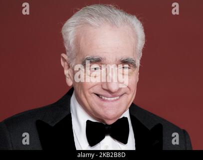 Martin Scorsese arrives on the red carpet at the 13th edition of the Rome Film Fest, in Rome, Monday, Oct. 22, 2018. (Photo by Massimo Valicchia/NurPhoto) Stock Photo