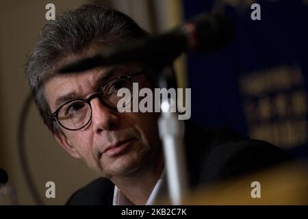 Andre Calantzopoulos, CEO, Philip Morris International Inc, speaks ...