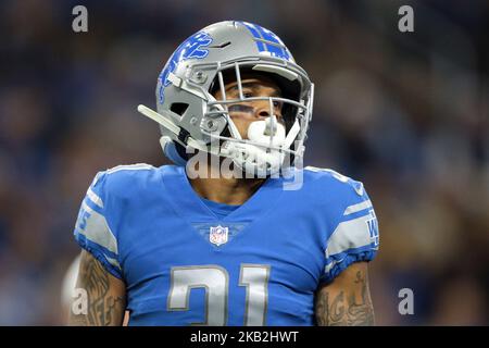 Atlanta Falcons cornerback Teez Tabor (20) runs onto the field