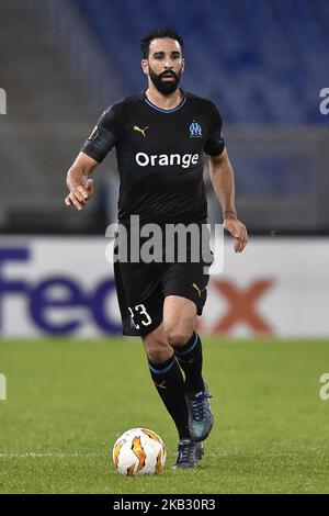 Adil Rami of Olimpique de Marseille during the UEFA Europa League Group ...