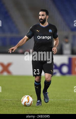Adil Rami of Olimpique de Marseille during the UEFA Europa League Group ...