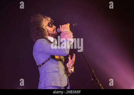 Wayne Coyne of the american rock band The Flaming Lips performing live at Alcatraz in Milan Italy (Photo by Roberto Finizio/NurPhoto) Stock Photo