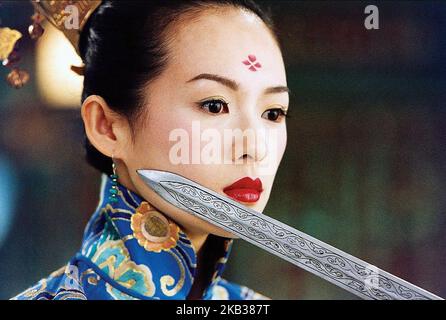 ZHANG ZIYI, HOUSE OF FLYING DAGGERS, 2004 Stock Photo