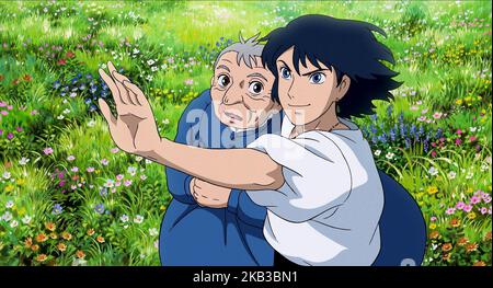 HOWL'S MOVING CASTLE, ELDER SOPHIE, HAURO, 2004 Stock Photo