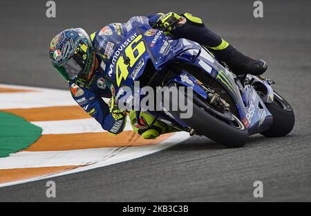 Valentino Rossi, Yamaha Factory Racing, Valencia 2019 I print by