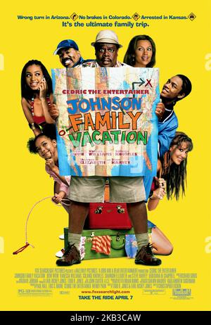 JOHNSON FAMILY VACATION, GABBY SOLEIL, SOLANGE KNOWLES, STEVE HARVEY, CEDRIC THE ENTERTAINER, VANESSA WILLIAMS, LIL' BOW WOW, SHANNON ELIZABETH, 2004 Stock Photo