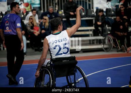 Wheelchair Basketball At Syntagma Square In Athens, Greece On December ...