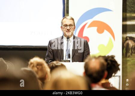 Martin Frick, Senior Policy and Programme Coordinator for UNFCCC during the UN climate conference COP24 in Katowice, Poland on the 6th of December 2018. COP24 gathers parties of United Nations Framework Convention for Climate Change (UNFCCC). (Photo by Dominika Zarzycka/NurPhoto) Stock Photo