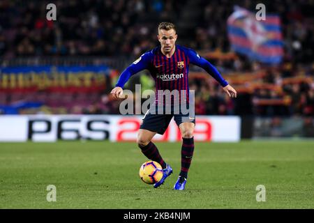 08 Arthur of FC Barcelona during the Spanish championship La Liga football match between FC Barcelona and CD Leganes on 20 of January 2019 at Camp Nou stadium in Barcelona, Spain (Photo by Xavier Bonilla/NurPhoto) Stock Photo