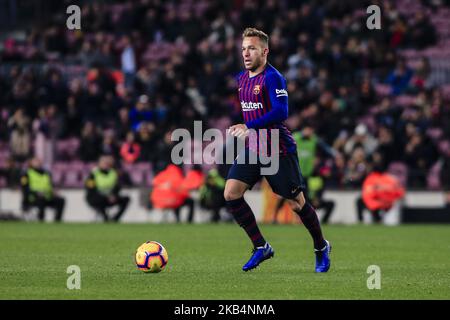 08 Arthur of FC Barcelona during the Spanish championship La Liga football match between FC Barcelona and CD Leganes on 20 of January 2019 at Camp Nou stadium in Barcelona, Spain (Photo by Xavier Bonilla/NurPhoto) Stock Photo