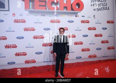 Daniel Guzman, Spanish actor, attended the premiere, posing in the photocall. A film directed by Juana Macias with Jordi Snchez, Silvia Abril, Daniel Guzmn, Malena Alterio. (Photo by Jesus Hellin/NurPhoto) Stock Photo