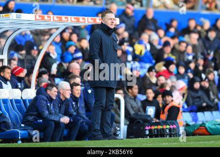 Birmingham City Manager Gary Monk during the Sky Bet Championship match between Birmingham City and Nottingham Forest at St Andrews in Birmingham, UK on Saturday February 2, 2019. (Photo by MI News/NurPhoto) Stock Photo
