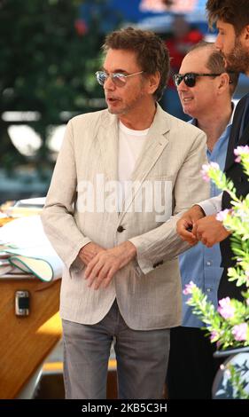Jean-Michel Jarre is seen arriving at the 76th Venice Film Festival on September 05, 2019 in Venice, Italy (Photo by Matteo Chinellato/NurPhoto) Stock Photo