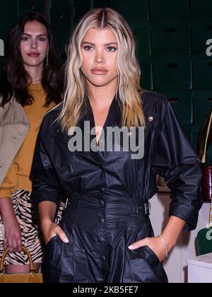 MANHATTAN, NEW YORK CITY, NEW YORK, USA - SEPTEMBER 07: Model Sofia Richie attends the Rebecca Minkoff Presentation - September 2019 - New York Fashion Week: The Shows held at Pier59 Studios on September 7, 2019 in Manhattan, New York City, New York, United States. (Photo by Image Press Agency/NurPhoto) Stock Photo