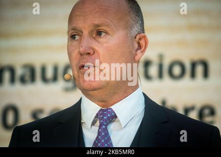 Ikea France CEO Walter Kadnar attends inauguration of the Ikea store in the Grand Lyon Parilly area in Venissieux near Lyon, France, on September 10, 2019. (Photo by Nicolas Liponne/NurPhoto) Stock Photo