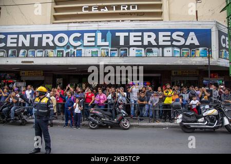 Two fires were recorded in Mexico City, where firefighters came to the site to control it. The first in the city center, where a department of a building caught fire. The second in the east of the city, where a Christmas ornaments store caught fire. September 12th. 2019. Jair Cabrera/ Nurphoto (Photo by Jair Cabrera/NurPhoto) Stock Photo