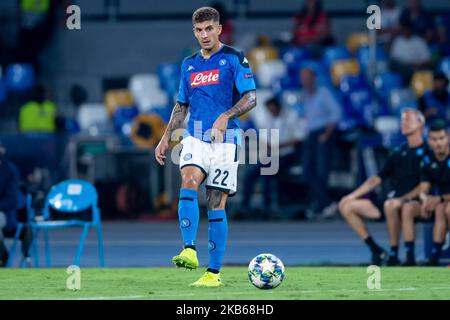 Giovanni Di Lorenzo of SSC Napoli during the UEFA Champions League match between Napoli and Liverpool at Stadio San Paolo, Naples, Italy on 17 September 2019. (Photo by Giuseppe Maffia/NurPhoto) Stock Photo