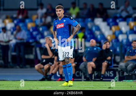 Giovanni Di Lorenzo of SSC Napoli during the UEFA Champions League match between Napoli and Liverpool at Stadio San Paolo, Naples, Italy on 17 September 2019. (Photo by Giuseppe Maffia/NurPhoto) Stock Photo