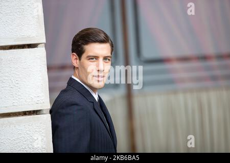 attends the soap opera by RAI 1 ''Il Paradiso delle Signore'' photocall in Rome, Italy, on 19 September 2019. (Photo by Mauro Fagiani/NurPhoto) Stock Photo