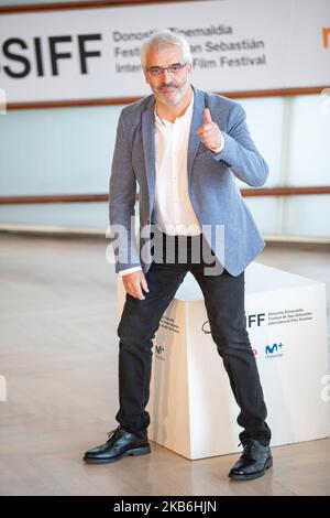 Vicente Vergara attends the 'La Trinchera Infinita (The Endless Trench)' Photocall during the 67th San Sebastian Film Festival in the northern Spanish Basque city of San Sebastian on September 22, 2019. (Photo by Manuel Romano/NurPhoto) Stock Photo