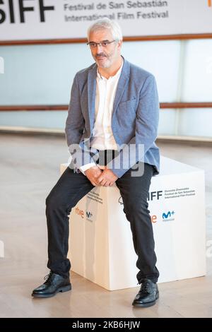 Vicente Vergara attends the 'La Trinchera Infinita (The Endless Trench)' Photocall during the 67th San Sebastian Film Festival in the northern Spanish Basque city of San Sebastian on September 22, 2019. (Photo by Manuel Romano/NurPhoto) Stock Photo