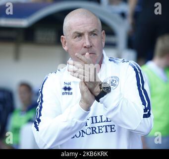 Queens Park Rangers manager Mark Warburton during English Sky Bet Championship between Millwall and Queens Park Rangers at The Den , London, England on 21 September 2019 (Photo by Action Foto Sport/NurPhoto) Stock Photo
