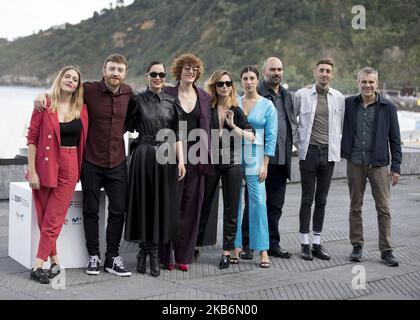 Leticia Dolera,Elena Martin and Ginesta Guindal attend the photocall of  'Vidas Perfectas' during the 67th San Sebastian Donostia International Film  Festival - Zinemaldia.September 22,2019. (Alterphotos /Yurena Paniagua/  Sipa USA Stock Photo 