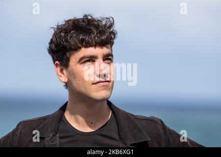 Alex Monner attends the 'La Hija De Un Ladron (A Thief's Daughter)' Photocall during the 67th San Sebastian Film Festival in the northern Spanish Basque city of San Sebastian on September 25, 2019. (Photo by Manuel Romano/NurPhoto) Stock Photo