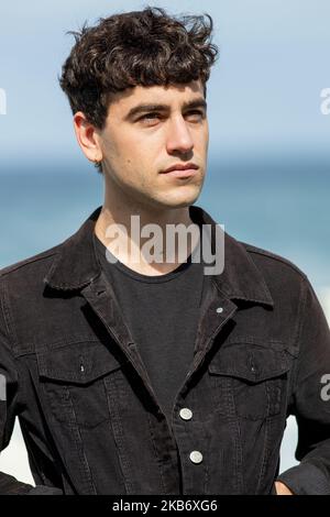 Alex Monner attends the 'La Hija De Un Ladron (A Thief's Daughter)' Photocall during the 67th San Sebastian Film Festival in the northern Spanish Basque city of San Sebastian on September 25, 2019. (Photo by Manuel Romano/NurPhoto) Stock Photo