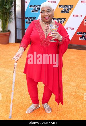 WESTWOOD, LOS ANGELES, CALIFORNIA, USA - SEPTEMBER 28: Luenell arrives at the Los Angeles Premiere Of Netflix's 'Dolemite Is My Name' held at the Regency Village Theatre on September 28, 2019 in Westwood, Los Angeles, California, United States. (Photo by Xavier Collin/Image Press Agency/NurPhoto) Stock Photo