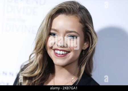 CENTURY CITY, LOS ANGELES, CALIFORNIA, USA - OCTOBER 03: Actress Jade Pettyjohn arrives at Annenberg Space For Photography's W|ALL's: Defend, Divide And The Divine Exhibit Opening held at the Annenberg Space For Photography on October 3, 2019 in Century City, Los Angeles, California, United States. (Photo by Xavier Collin/Image Press Agency/NurPhoto) Stock Photo