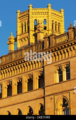 Ballarat Australia /  Ballarat's beautiful Gothic Style former National Mutual Building.Ballarat is renowned for its many and well preserved post gold Stock Photo