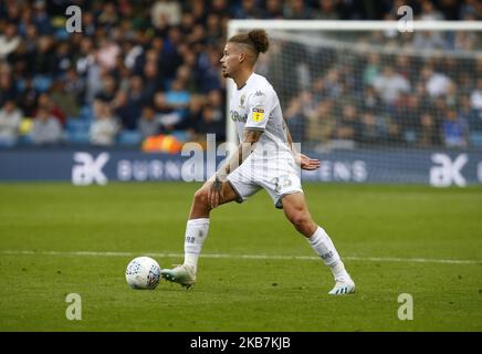 Kalvin Phillips of Leeds United during English Sky Bet Championship between Millwall and Leeds United at The Den , London, England on 05 October 2019 (Photo by Action Foto Sport/NurPhoto) Stock Photo