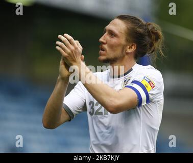 Luke Ayling of Leeds United during English Sky Bet Championship between Millwall and Leeds United at The Den , London, England on 05 October 2019 (Photo by Action Foto Sport/NurPhoto) Stock Photo