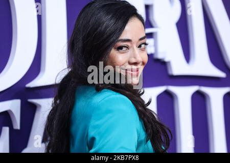 CENTURY CITY, LOS ANGELES, CALIFORNIA, USA - OCTOBER 06: Actress Aimee Garcia arrives at the World Premiere Of MGM's 'The Addams Family' held at the Westfield Century City AMC on October 6, 2019 in Century City, Los Angeles, California, United States. (Photo by Xavier Collin/Image Press Agency/NurPhoto) Stock Photo