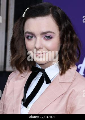 CENTURY CITY, LOS ANGELES, CALIFORNIA, USA - OCTOBER 06: Actress Elsie Fisher arrives at the World Premiere Of MGM's 'The Addams Family' held at the Westfield Century City AMC on October 6, 2019 in Century City, Los Angeles, California, United States. (Photo by Xavier Collin/Image Press Agency/NurPhoto) Stock Photo