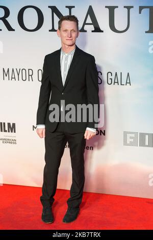 Tom Harper attends the UK film premiere of 'The Aeronauts' at Odeon Luxe, Leicester Square during the 63rd BFI London Film Festival Mayor of London Gala on 07 October, 2019 in London, England. (Photo by WIktor Szymanowicz/NurPhoto) Stock Photo