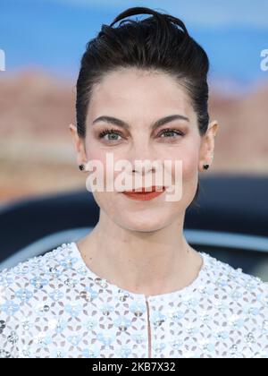 WESTWOOD, LOS ANGELES, CALIFORNIA, USA - OCTOBER 07: Actress Michelle Monaghan arrives at the Los Angeles Premiere Of Netflix's 'El Camino: A Breaking Bad Movie' held at the Regency Village Theatre on October 7, 2019 in Westwood, Los Angeles, California, United States. (Photo by Xavier Collin/Image Press Agency/NurPhoto) Stock Photo