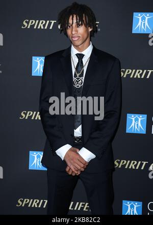 SANTA MONICA, LOS ANGELES, CALIFORNIA, USA - OCTOBER 10: Kofi arrives at City Of Hope's Spirit Of Life 2019 Gala held at Barker Hangar on October 10, 2019 in Santa Monica, Los Angeles, California, United States. (Photo by Xavier Collin/Image Press Agency/NurPhoto) Stock Photo