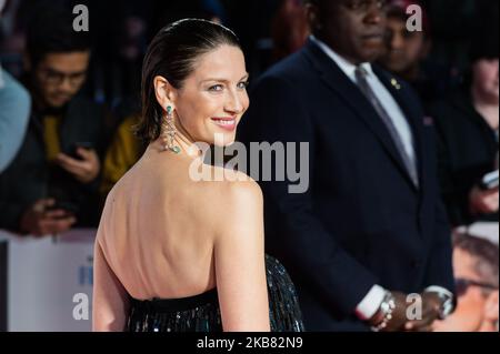 Caitriona Balfe attends the UK film premiere of 'Le Mans '66' at Odeon Luxe, Leicester Square during the 63rd BFI London Film Festival on 10 October, 2019 in London, England. (Photo by WIktor Szymanowicz/NurPhoto) Stock Photo