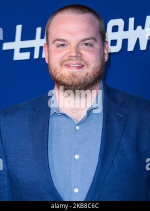 HOLLYWOOD, LOS ANGELES, CALIFORNIA, USA - OCTOBER 15: Zack Akers attends the Photo Call For Facebook Watch's 'Limetown' held at The Hollywood Athletic Club on October 15, 2019 in Hollywood, Los Angeles, California, United States. (Photo by Image Press Agency/NurPhoto) Stock Photo