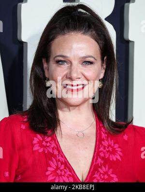 HOLLYWOOD, LOS ANGELES, CALIFORNIA, USA - OCTOBER 15: Actress Meredith Salenger arrives at the Los Angeles Premiere Of Fox Searchlight's 'Jojo Rabbit' held at the Hollywood American Legion Post 43 on October 15, 2019 in Hollywood, Los Angeles, California, United States. (Photo by Xavier Collin/Image Press Agency/NurPhoto) Stock Photo