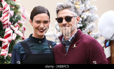 (FILE) Dave and Odette Annable Split After 9 Years of Marriage. BEVERLY HILLS, LOS ANGELES, CALIFORNIA, USA - DECEMBER 09: Actress Odette Annable and husband Dave Annable arrive at the Brooks Brothers Annual Holiday Celebration In Los Angeles To Benefit St. Jude 2018 held at the Beverly Wilshire Four Seasons Hotel on December 9, 2018 in Beverly Hills, Los Angeles, California, United States. (Photo by Xavier Collin/Image Press Agency/NurPhoto)(FILE) Dave and Odette Annable Split After 9 Years of Marriage. BEVERLY HILLS, LOS ANGELES, CA, USA - DECEMBER 09: Actress Odette Annable and husband Dave Stock Photo
