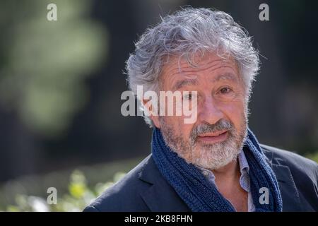 Antonio Catania attends the photocall of the movie 'Gli Anni Amari' at Casa del Cinema on October 16, 2019 in Rome, Italy. (Photo by Mauro Fagiani/NurPhoto) Stock Photo