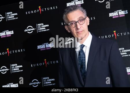 John Turturro attends the premiere of the movie 'The Jesus Rolls' at Casa del Cinema on October 16, 2019 in Rome, Italy. (Photo by Mauro Fagiani/NurPhoto) Stock Photo
