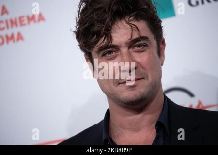 Riccardo Scamarcio attends the photocall of the movie ''Il ladro di giorni'' during the 14th Rome Film Festival on October 20, 2019 in Rome, Italy. (Photo by Mauro Fagiani/NurPhoto) Stock Photo