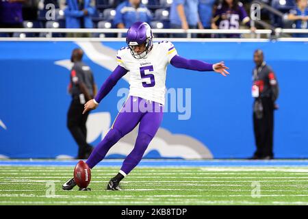 Minnesota vikings kicker dan bailey hi-res stock photography and